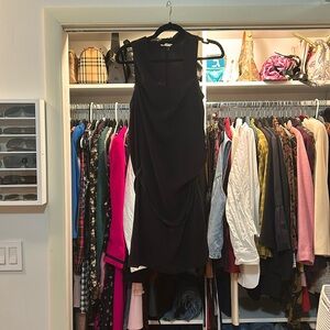 Helmut Lang black dress